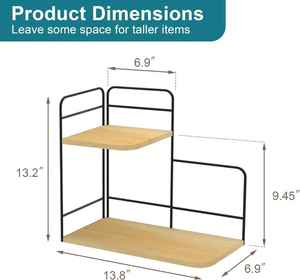 Caja de Almacenamiento de Cocina Mini de Madera de la Mejor Calidad, Organizador Multiusos para Especias, Café, Bocadillos y Accesorios, Disponible para la Venta - Product Image 6