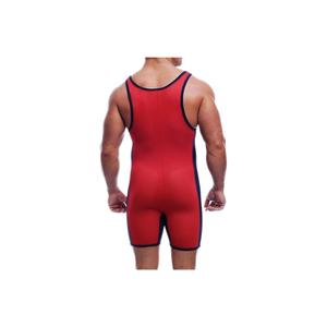Professional Powerlifting <b>Singlet</b> Men Compression <b>Weightlifting</b> Bodysuit High Density Spandex Strength Training Gym - Product Image 5