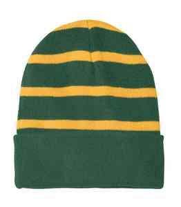 Custom Wholesale <b>Men</b> Women Striped Knit Beanie Hat <b>Winter</b> Warm Cuffed Skull <b>Cap</b> Soft Acrylic Outdoor Sports Slouchy Knit Hats - Product Image 4