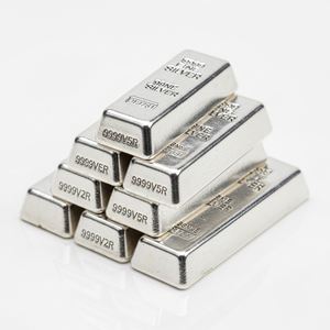 แท่งเงินคุณภาพพรีเมี่ยมสำหรับนักสะสมและผู้ค้าทั่วโลกแท่งเงินที่มีความบริสุทธิ์สูง999 99 - Product Image 3