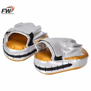 Guantes de boxeo con almohadilla de entrenamiento, almohadilla de enfoque para boxeo, para niños y adultos, para entrenamiento de boxeo, duraderos y transpirables - Product Image 4