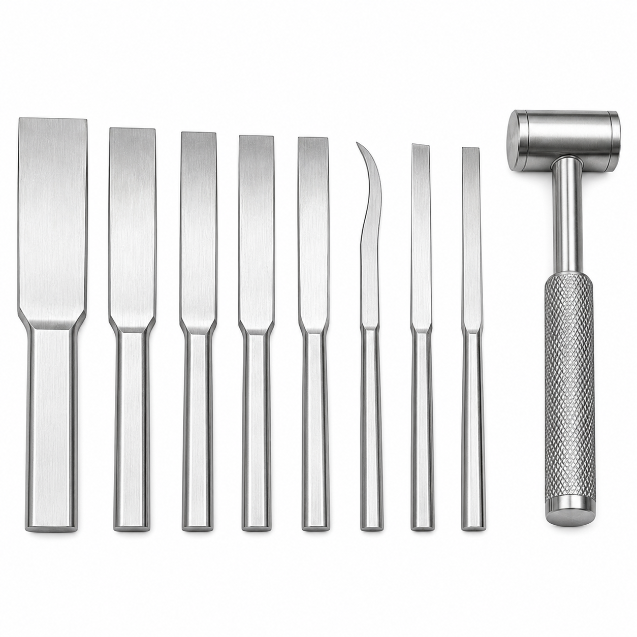 Mallet. Head diameter 1in (2.5cm).Weight 8oz.