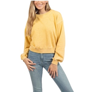 Vente directe d'usine, vêtements décontractés, sweat-shirt en tricot respirant pour femmes, manches longues, sweat-shirt uni pour l'hiver, impression numérique - Product Image 1