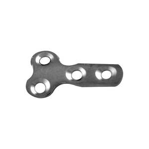 Mini Placa T de Alta Calidad para Tornillos de 2.0mm, Implantes Ortopédicos de Acero para Mini Fragmentos, Paquete de 10, Aprobado por CE - Product Image 1