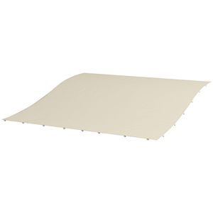 Sostituzione copertura parasole a baldacchino Beige da 10x10 piedi per accessori pergolati e Gazebo serie 84C-038 - Product Image 1
