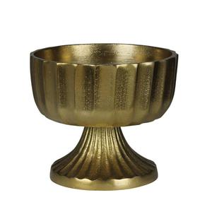 Antique Champagne Wine <b>Cooler</b> Ice Bowl Pedestal Style Handmade Fruits Salad Bowls <b>Table</b> Centerpiece Wedding Event Decoration - Product Image 4