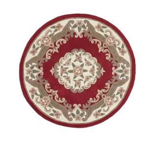 Tapis en laine Abusson indiens super épais, tuftés à la main, à motifs floraux - Product Image 6