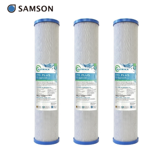 Filtre à eau catalytique en bloc de carbone de 20 pouces pour la réduction du goût et de l'odeur du chlore, pureté ultime - Product Image 1