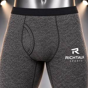 Men's <b>Thermal</b> Leggings Winter Underwear Full Length Tights Quick Dry Stretch Base Layer for Outdoor Wear - Product Image 4