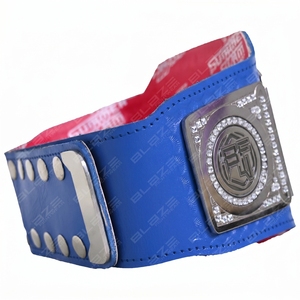 Cinturón de Campeonato de Lucha Libre Mini Premium, Cinturón de Campeonato Pequeño con Logotipo Personalizado, Fabricante de Cinturones de Cuero Genuino de BFW Pakistán - Product Image 5