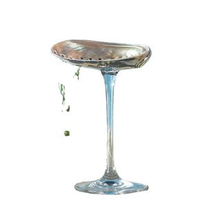 แก้วไวน์เปลือกหอยธรรมชาติ งานแฮนด์เมด สไตล์ชายหาด ของตกแต่งบนโต๊ะ - Product Image 5