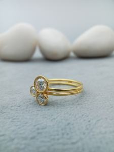 Anillo de Compromiso Clásico de Oro Sólido de 10K para Mujer con Diamante VVS Creado en Laboratorio, Engaste de Garras, Certificado IGI, para Fiesta de Boda - Product Image 6