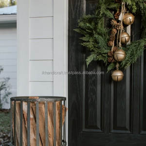 Tendencia 29 \ "Bulk String Campanas de latón Bajo costo Novedad Metal Regalo Stocking Stuffer Stand Accesorios para decoraciones navideñas - Product Image 4