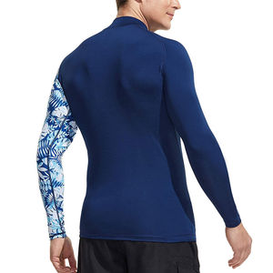 Camiseta de Manga Larga con Estampado por Transferencia de Calor Personalizada, 200g, Poliéster/Nailon, Unisex, Jiu Jitsu, Elástica - Product Image 3