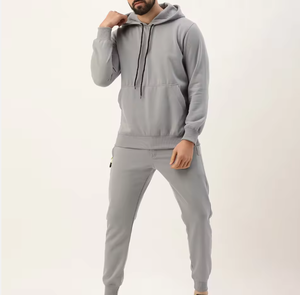 ชุดวอร์มฮู้ดดี้พิมพ์ลายสำหรับผู้ชาย ผ้าฝ้าย 100% ระบายอากาศได้ดี สไตล์สตรีทแวร์หน้าหนาวสุดฮิต - Product Image 1