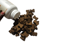 Friandises à mâcher multivitaminées pour chiens, à l'huile de poisson, riches en protéines, sans céréales, pour le soutien immunitaire, l'énergie, les os, les articulations, la santé de la peau et du pelage, 2,5 g, toutes races