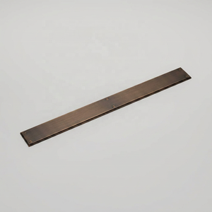 Shylish Brushed Brass Rectangle Backplate Furniture <b>Handle</b> Drawer Door Pull Modern Design Durable Rose <b>Gold</b> Finished Hardware - Product Image 5