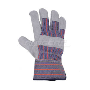 Canadian Rigger <b>Gloves</b> Bulk Cowsplit Leather Anti Cut Safety Heavy Duty Industrial Protection General Purpose Work <b>Gloves</b> - Product Image 2