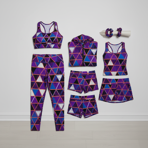 Conjuntos de Pantalones de Yoga con Parches, Ropa Deportiva Personalizada para Mujer, Fabricante de Ropa Deportiva, Leggings Ajustados, Shorts, Sujetador Deportivo, Conjunto para Gimnasio, Yoga y Deportes - Product Image 5