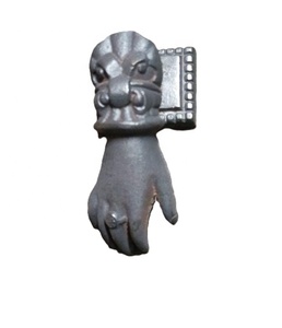 Battant de porte antique en fonte en forme d'abeille, battants de porte élégants - Product Image 3