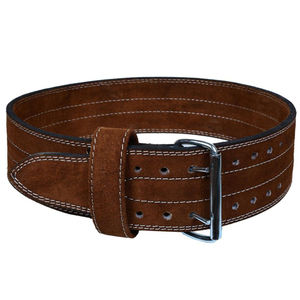 Cinturón de Levantamiento de Pesas de Alta Calidad, Hebilla de Cuero Genuino Suave, Cinturón de Levantamiento de Pesas para Adultos, OEM - Product Image 3