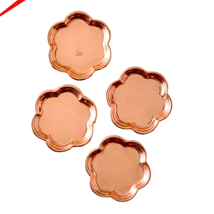 Natural Rattan <b>Coaster</b> Set of 4 Eco-Friendly Handcrafted <b>Coasters</b> for Home Office and Dining <b>Table</b> Stylish Design - Product Image 2