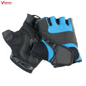 Gants de cyclisme pour hommes et femmes, rembourrés, absorbant les chocs, antidérapants, respirants, demi-doigts, pour cyclistes de montagne - Product Image 3