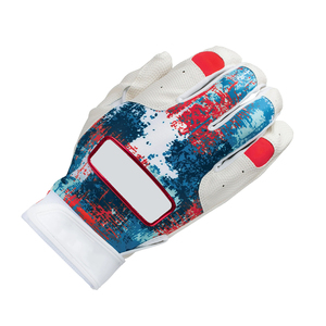 Guantes de Béisbol de Cuero Genuino Unisex de la Mejor Calidad, Sublimados, Cómodos, para Adultos, para Softbol y Deportes - Product Image 2