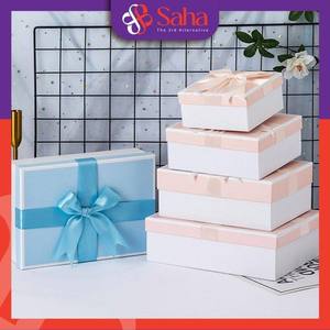 Services OEM du fabricant, boîte-cadeau rigide en carton de luxe personnalisable, couleur pastel, impression offset 4C, laminage mat UV - Product Image 2