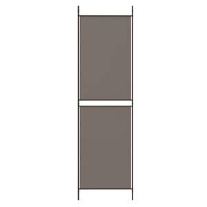 Divisorio in tessuto antracite a 4 pannelli 78.7 schermo e divisorio "x 78.7" - Product Image 6