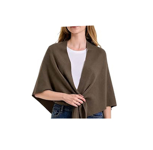 Lightweight Spring Summer Knitted Shawl Wrap Thin Sunscreen Air Conditioning <b>Scarf</b> Cape Wholesale Supplier - Product Image 6