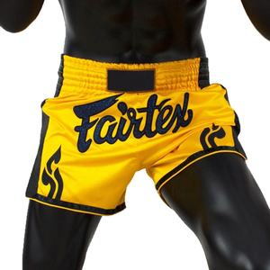 Pantalones Cortos de Boxeo Muay Thai Fairtex de Calidad Premium a Precio Mayorista, Tela Oxford Casual, Multicolores, Transpirables y Elásticos AI-MTS-07 - Product Image 3