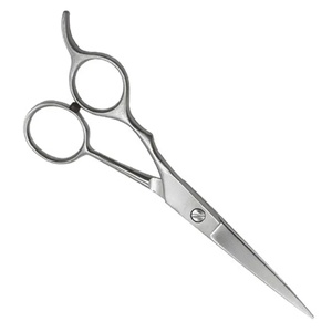 Ciseaux à cheveux professionnels en acier inoxydable, pointe acérée, pour droitiers, manche long en plastique, pour salon de coiffure - Product Image 6