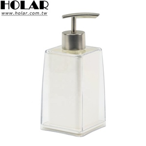 [Holar] distributeur de savon liquide rechargeable de 250ml fabriqué à taïwan pour la salle de bain et la cuisine - Product Image 1