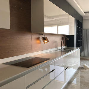 Proyecto de Muebles de Cocina Modulares Personalizados de Lujo con Encimera de Mármol para Interiores de Villas y Apartamentos - Product Image 3