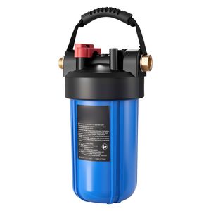 Sistema di filtrazione dell'acqua per camper con cartuccia sostituibile, sistema di filtraggio dell'acqua per esterni per rimuovere sedimenti, cloro e bromo - Product Image 4