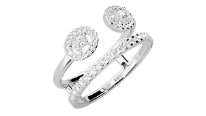 Bague en or massif 14 carats ARHAM Unique avec diamant de laboratoire pour femme, certifiée IGI, bijou de mariage personnalisé, idéal pour un cadeau de mariage - Product Image 2