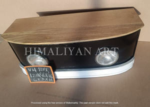 Mejor Colección de Baúl Metálico Frontal Retro para Automóvil de Antique Himalayan Art - Product Image 3