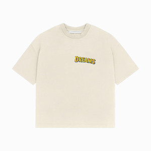 Camiseta Extra Grande de Algodón Premium de 240 GSM, Color Beige, con Gráfico de Auto Vintage, Impresión DTG, Logotipo Personalizado, 100% Algodón, para Hombre, Corte Holgado - Product Image 6