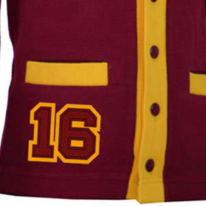 Cardigan en tricot personnalisé à col en V et manches longues pour femmes, motif Sigma Gamma Rho, à prix abordable, idéal pour les sororités et fraternités - Product Image 3