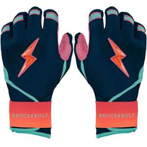 Dernier design, vente en gros, gants de frappe de baseball en cuir durables et tendance à manchette longue, pour droitier, qualité supérieure, logo personnalisé - Product Image 1