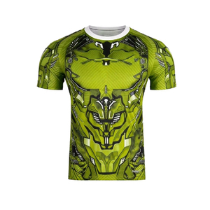 Best of Benefit Men's Short Training Sports Jersey Spandex/Polyester Breathable Fabric Heat-Transfer Printed Player Name - Product Image 6