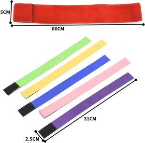 Pull the Tail Game Tail Catch Toy <b>Belts</b> Kid Game <b>Belts</b> Training Game <b>Elastic</b> Color Band Sport Pull Tail Prop Kit - Product Image 6