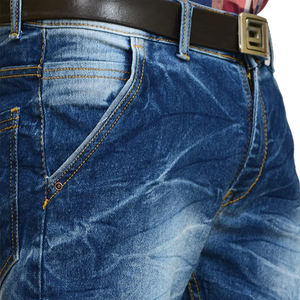 Jeans en denim respirant pour homme, été/hiver, 100% coton, style décontracté, qualité supérieure et prix de gros - Product Image 4
