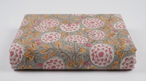 Tela con Estampado Floral Indio, Material Textil para Vestidos, Kurta, Saree, Decoración del Hogar, Costura, Venta al por Mayor - Product Image 3