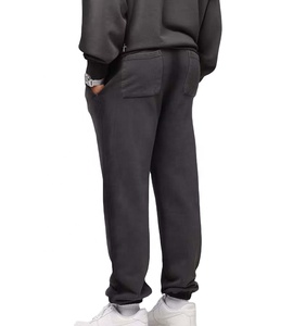 Survêtements de meilleure qualité délavés à l'acide Survêtement évasé respirant imprimé bouffant Vintage délavage élégant Hip Hop survêtements pour hommes - Product Image 4