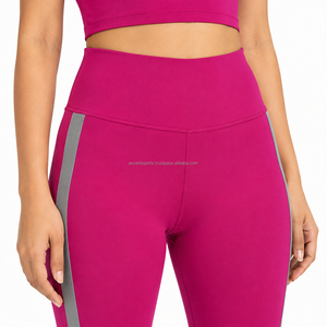 Leggings Deportivos de Compresión para Mujer, Cintura Alta, para Gimnasio, Yoga, Running, Fitness, Pantalones Deportivos que Absorben la Humedad - Product Image 3