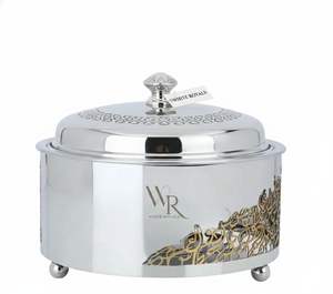 Olla de buffet de diseño personalizable para servir, calentador de alimentos al por mayor, cacerola de acero inoxidable para uso doméstico - Product Image 3