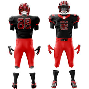 American Football Uniform Compression Set Quick Dry Hot Selling <b>Cheap</b> Price Jersey With <b>Padded</b> Pants Printed Uniform Set OEM - Product Image 4