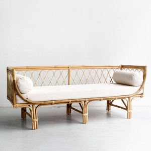 Venta caliente ratán al aire libre café jardín sofá silla conjunto hecho a mano mimbre ocio terraza sofás listo para enviar - Product Image 2